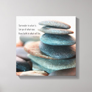 Laisser aller envelopper l'art de toile