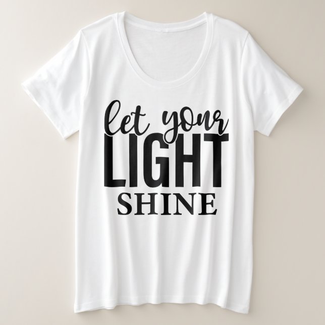 Laisser Briller Votre Lumière (Design devant)