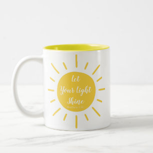 Laisser Briller Votre Lumière - Matthieu 5:16 Mug