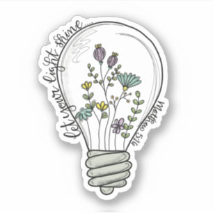 Laisser Briller Votre Sticker En Vinyle Coupé Sur