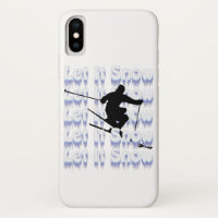 Laisser Il coque iphone Skier De Neige