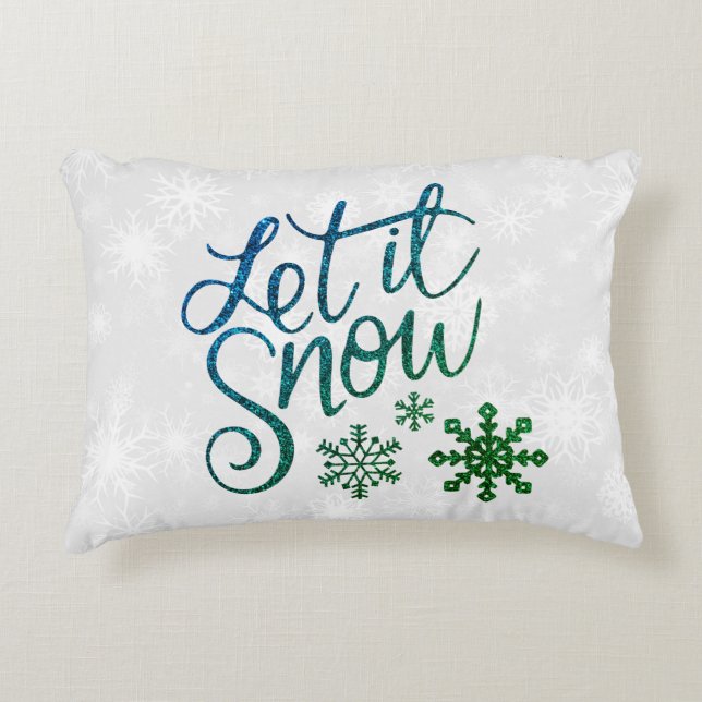 Laisser il neige Coussin (Devant)