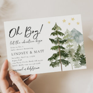 Laisser L'Aventure Commencer Les Invitations De Do