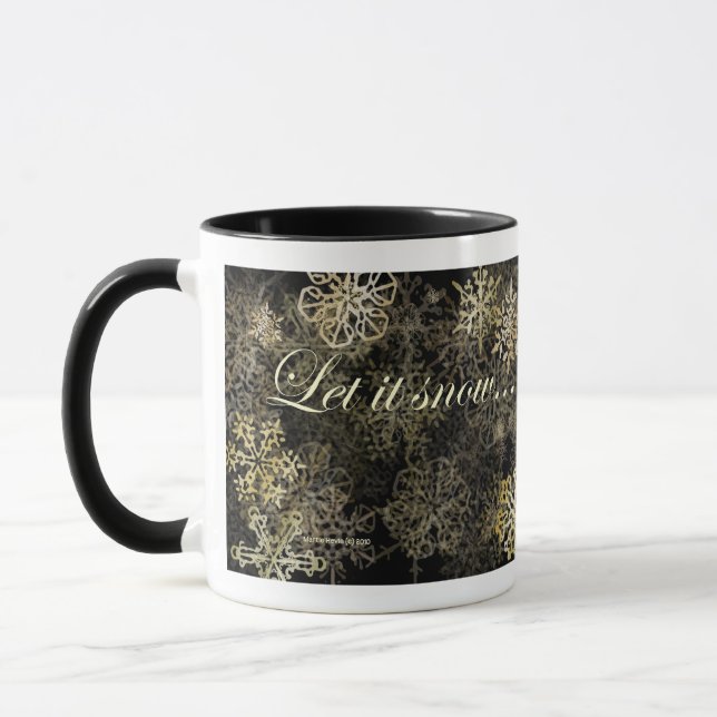 Laisser neiger Blue Beach Song™ Combo Mug (Gauche)