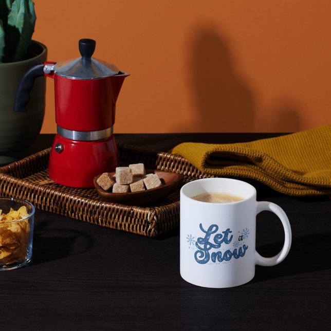 Laisser neiger Fête Mug (Créateur téléchargé)