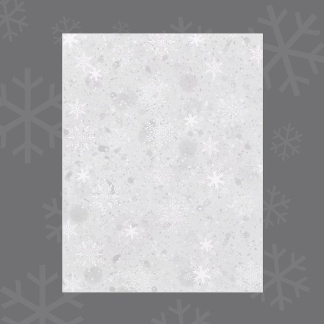 Laisser neiger gris papier scrapbooking (Créateur téléchargé)