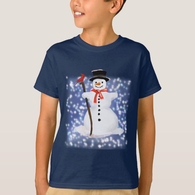 Laisser neiger T-shirt (Devant)