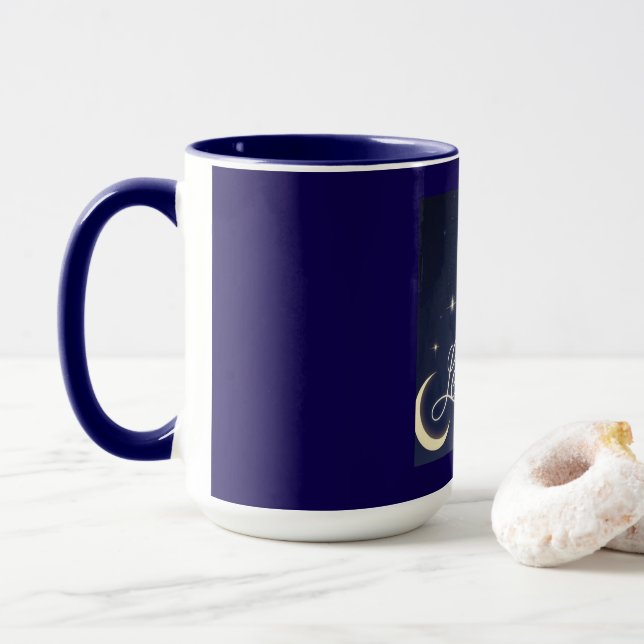 Laisser tomber Star Galaxy Mug - Inspirant (Avec donut)
