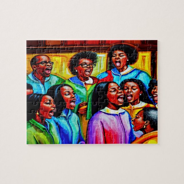 Laissez Choir Ching Christian Jigsaw Puzzle (Horizontal)