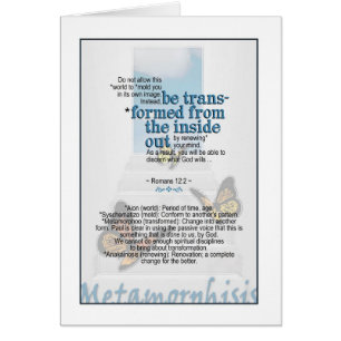 Laissez Dieu vous transformer - 12:2 de Romains