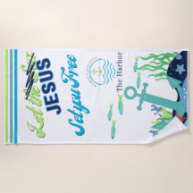 Laissez Jesus Vous Mettre Gratuitement Serviette D