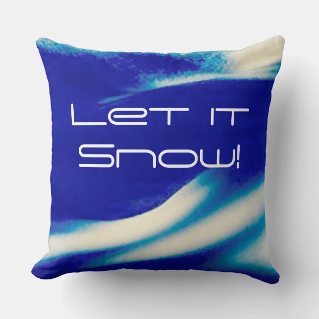 Laissez-le Coussin de neige (Recto)