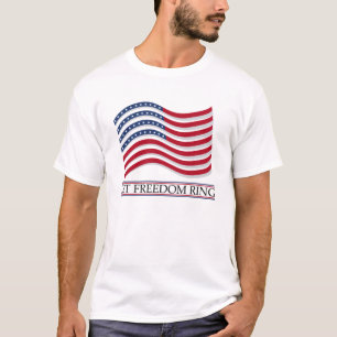 Laissez le T-shirt d'anneau de liberté