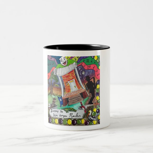 Laissez les bon temps rouler mug (Centre)