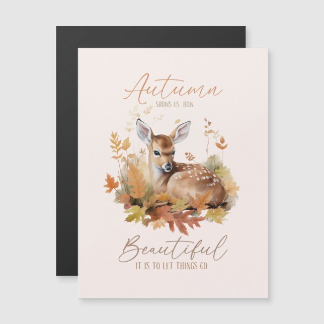 Laissez les choses passer l'automne (Devant / Derrière)