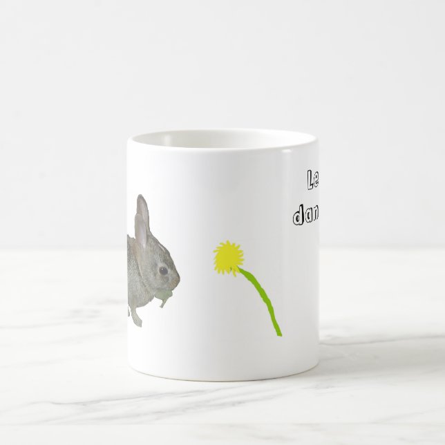 Laissez les Dandelions pour moi !" mug (Centre)