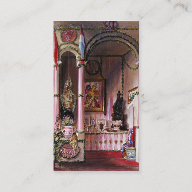 Laissez-Les Manger Du Gâteau I ~ Carte de visite (Devant)