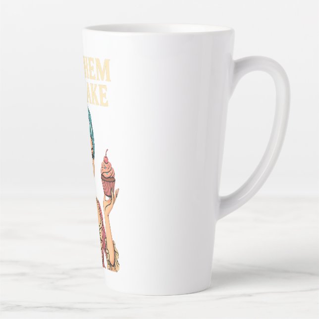 Laissez-les manger du gâteau - Sassy Mug pour les  (Droite)