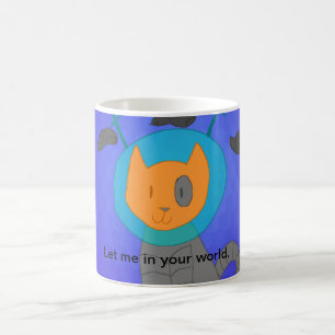 Laissez-moi dans votre tasse du monde
