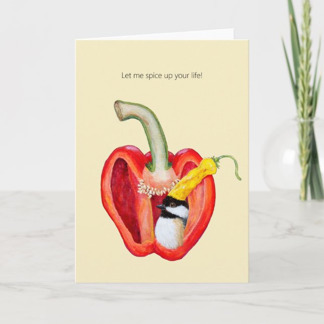 Laissez-moi épicer votre carte de vie (Devant)