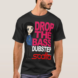 Laissez tomber le T-shirt bas de Dubstep
