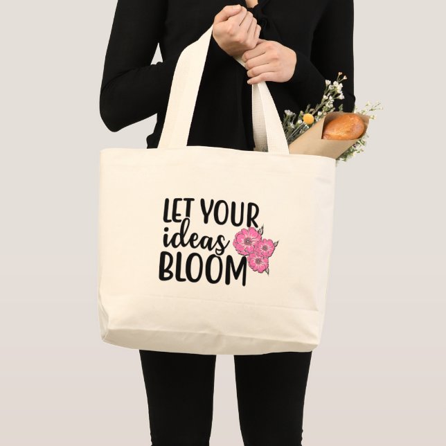 Laissez vos idées fleurir le Sac fourre-tout (Devant (produit))