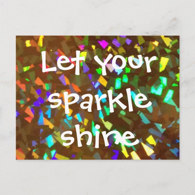 Laissez Votre Carte Postale Sparken Shine (Devant)