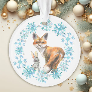 Laissons la paix Fox et Rabbit Noël