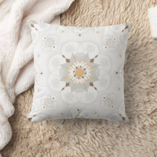 Lait blanc couleur Coussin moderne