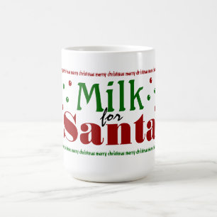 Lait pour la tasse de Père Noël