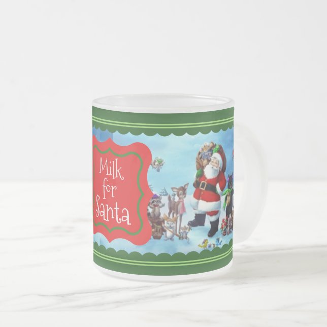 Lait pour Père Noël Mug (Devant droit)