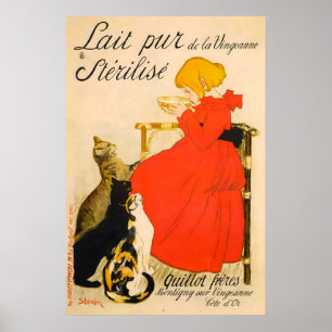 Lait pur stérilisé de la Vingeanne POSTER PRINT