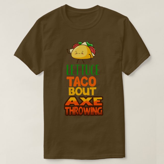 Laitue Taco Bout Ax Jetant Classique TShirt (Design devant)