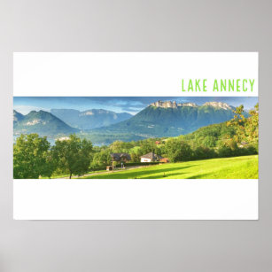 Lake Annecy Poster