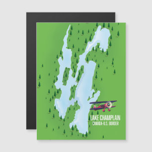 Lake Champlain USA Carte du Canada