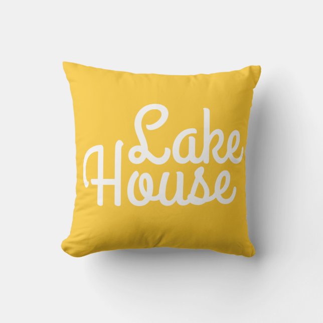 Lake House - Oreiller décoratif (Recto)