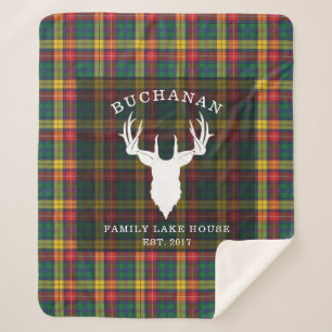 Lake House Tartan Plaid Clan Buchanan Nom de famil