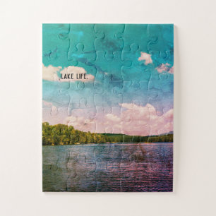 Lake Life Jigsaw Puzzle cadeau famille