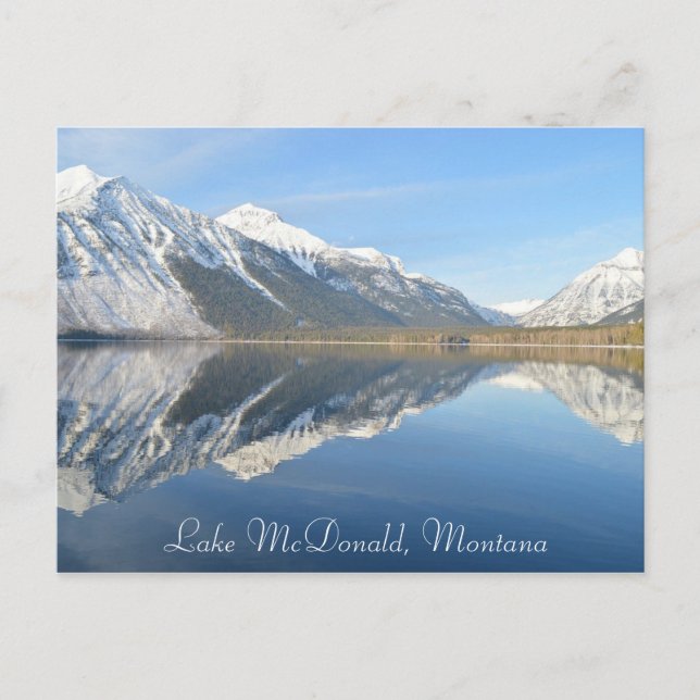 Lake McDonald, Montana Carte postale Keepsaké (Devant)