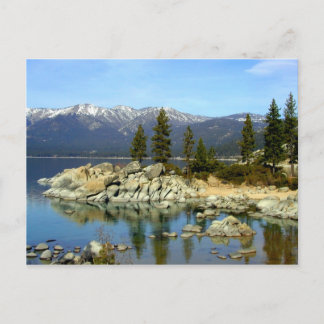 Lake Tahoe Réflexion et carte postale