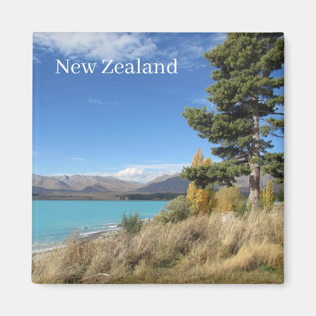 Lake Tekapo New Zealand Magnet (Devant)