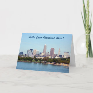 Lake View Cleveland Ohio Carte de voeux