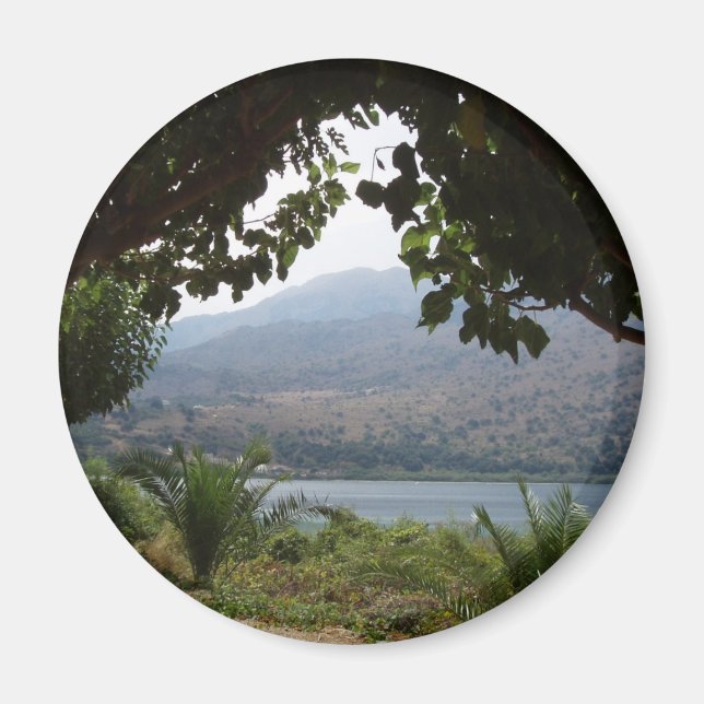 Lake View Grèce - Magnet (Devant)