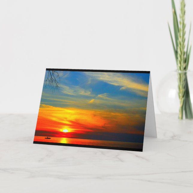 Lake Winnebago Sunset Toute carte d'occasion (Devant)