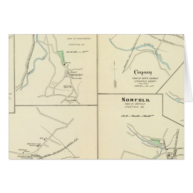 Lakeville, Norfolk, Salisbury (Devant horizontal)