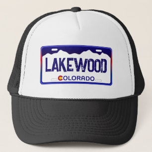 Lakewood Colorado plaque bleue casquette