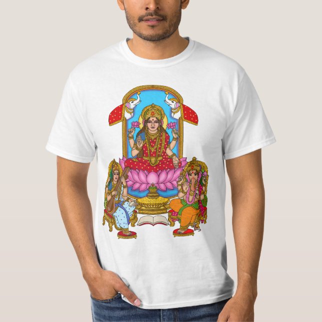 Lakshmi Ganesh T-Shirt (Devant)