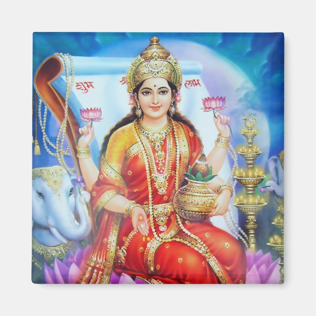 Lakshmi Magnet - Version 1 (Devant)