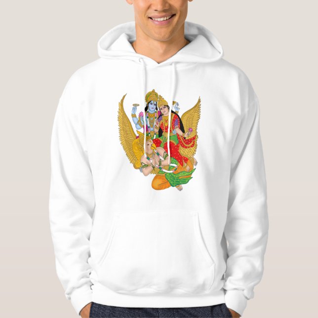 Lakshmi Narayan Sweat à capuche – Vêtements décont (Devant)