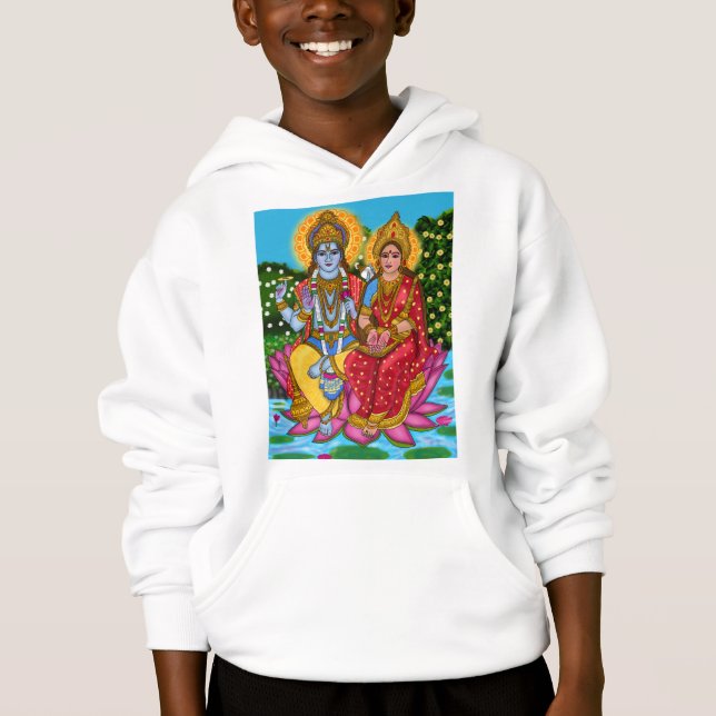 Lakshmi Narayan Sweat - shirt à capuche (Devant)